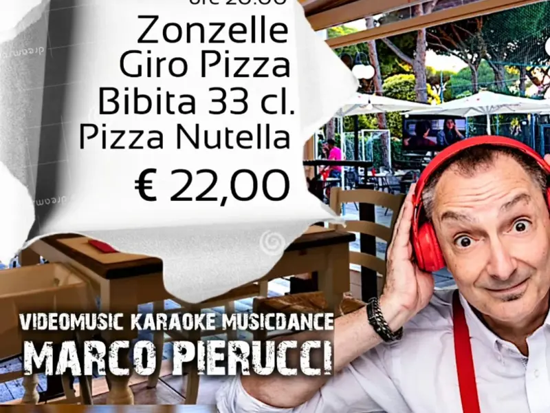 KARAOKE CON MARCO PIERUCCI